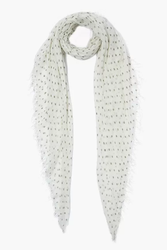 Chan Luu Kombu Dot Cashmere And Silk Scarf Cheap