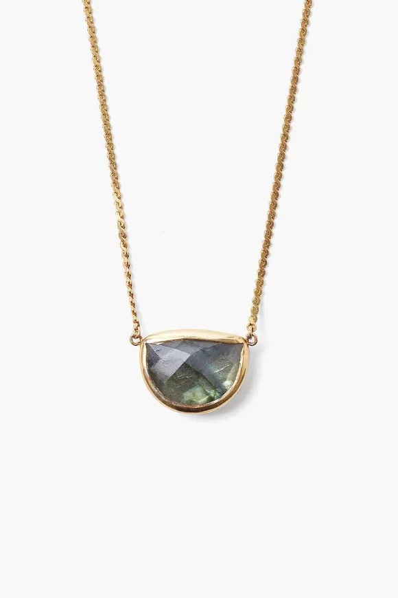 Chan Luu Labradorite Luna Necklace Cheap