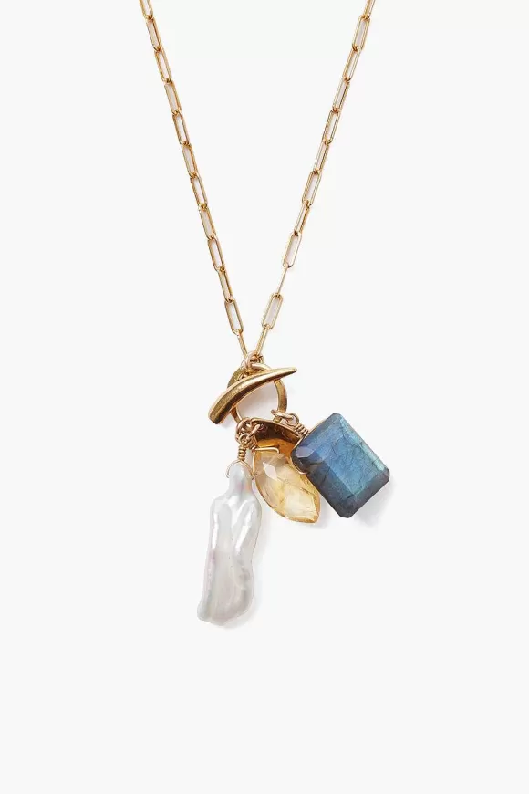 Chan Luu Labradorite Mix Voyage Necklace Clearance