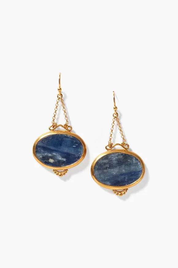 Chan Luu Lake Drop Earrings Kyanite Best Sale