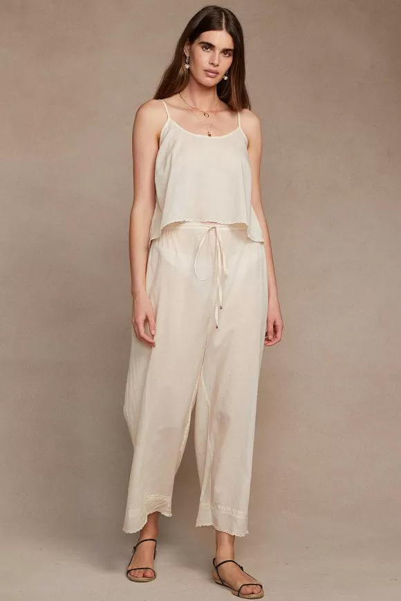 Chan Luu Lana Drawstring Pant Antique White Shop