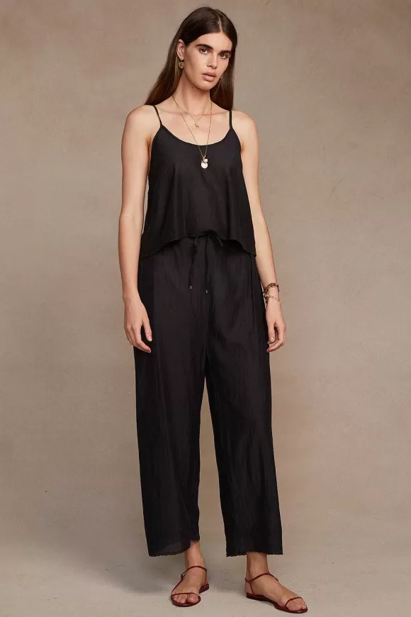 Chan Luu Lana Drawstring Pant Black Clearance