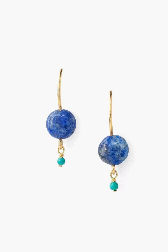 Chan Luu Lapis Coin Earrings Flash Sale