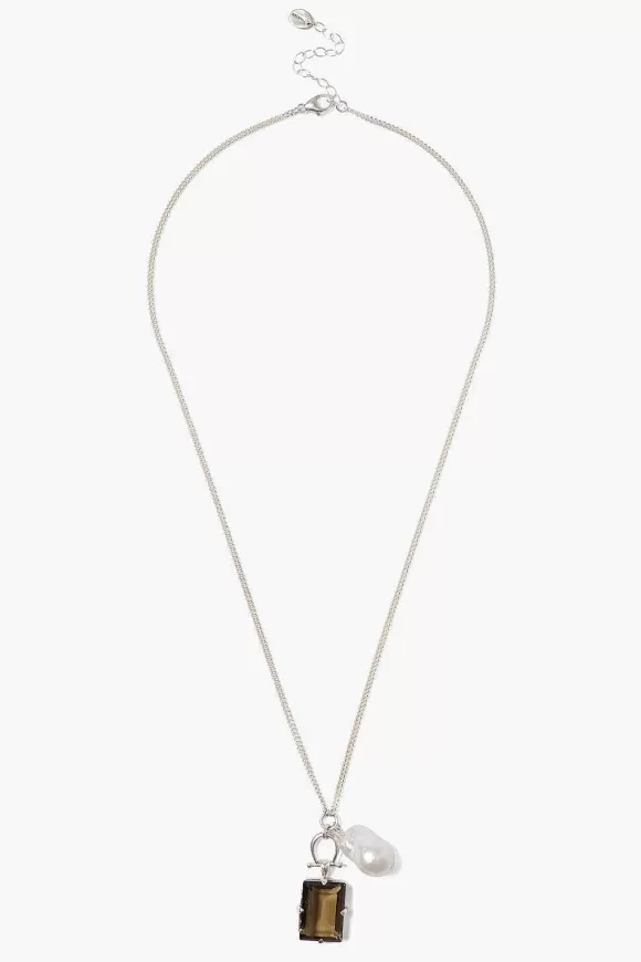 Chan Luu Lennox Necklace Smoky Mix Flash Sale