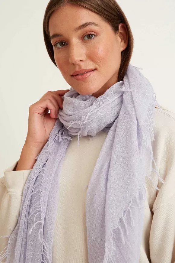 Chan Luu Lilac Hint Cashmere And Silk Scarf Cheap