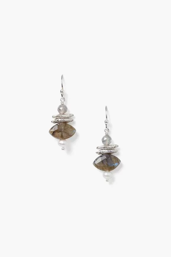 Chan Luu Lisbeth Drop Earrings Labradorite Mix Outlet