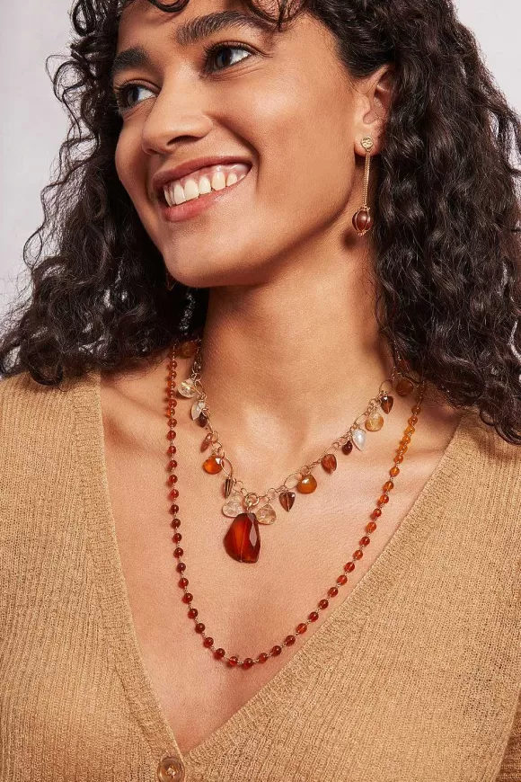 Chan Luu Lola Necklace Carnelian Fashion