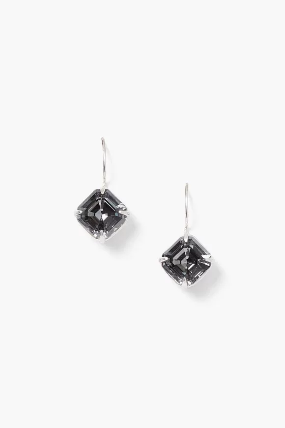 Chan Luu Lumi Drop Earrings Silver Night Online