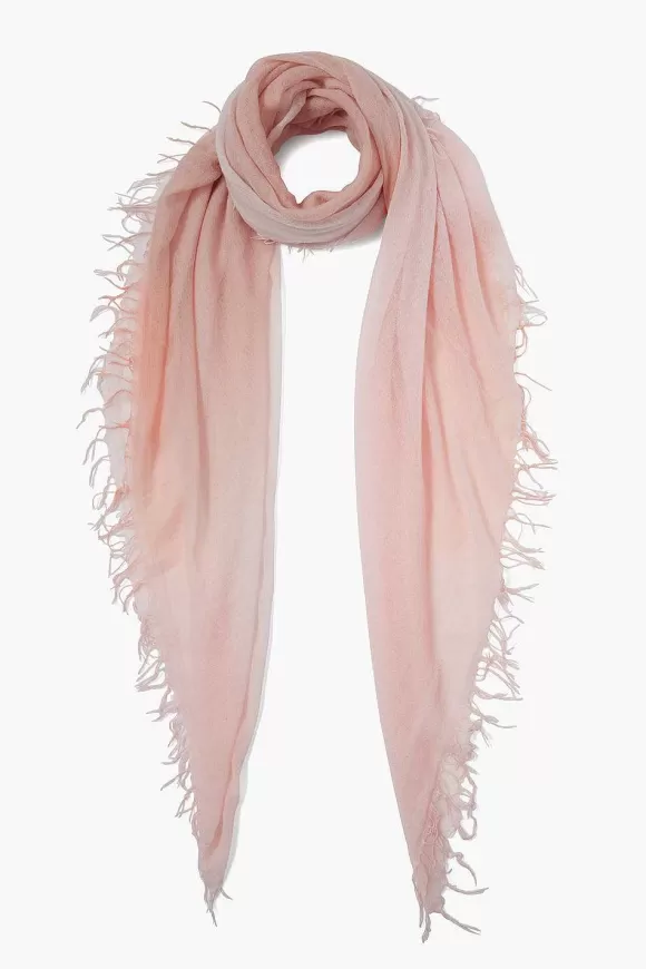 Chan Luu Mahogany Rose Dip-Dyed Cashmere And Silk Scarf Store