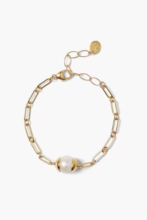 Chan Luu Maribel Bracelet White Pearl Cheap