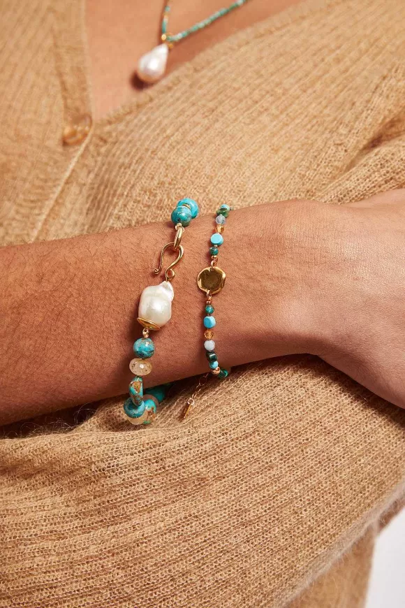 Chan Luu Marina Bracelet Turquoise Mix Hot