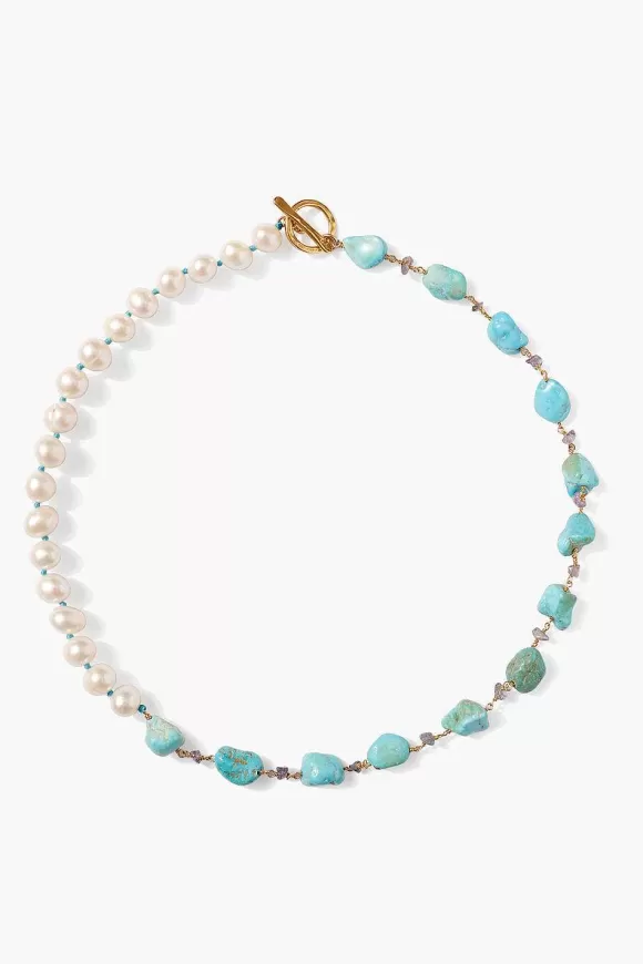 Chan Luu Meridian Necklace Turquoise Cheap