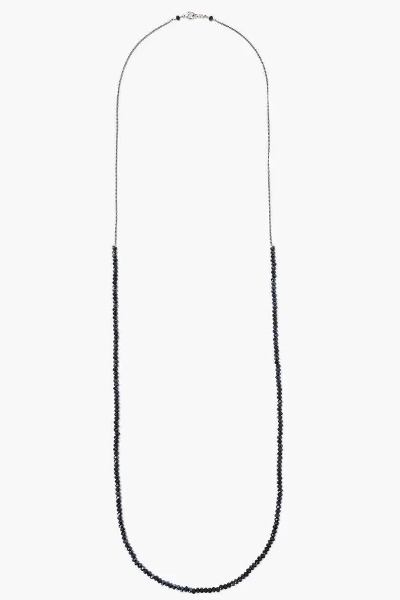 Chan Luu Midnight Crystal Silver Necklace Online