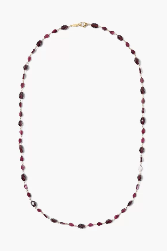 Chan Luu Mona Necklace Garnet Online