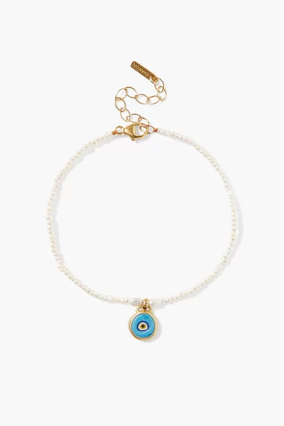 Chan Luu Mya Evil Eye Bracelet Turquoise Mix Sale