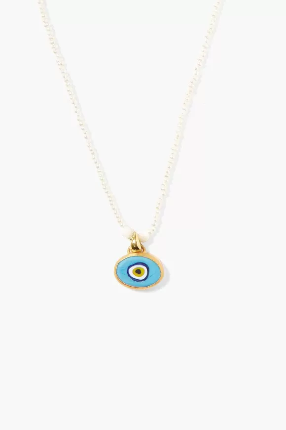 Chan Luu Mya Evil Eye Necklace Turquoise Mix Cheap