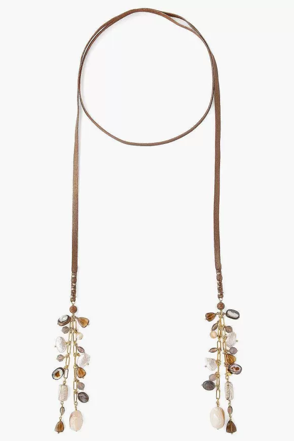 Chan Luu Natural Mix Adjustable Necklace Best Sale