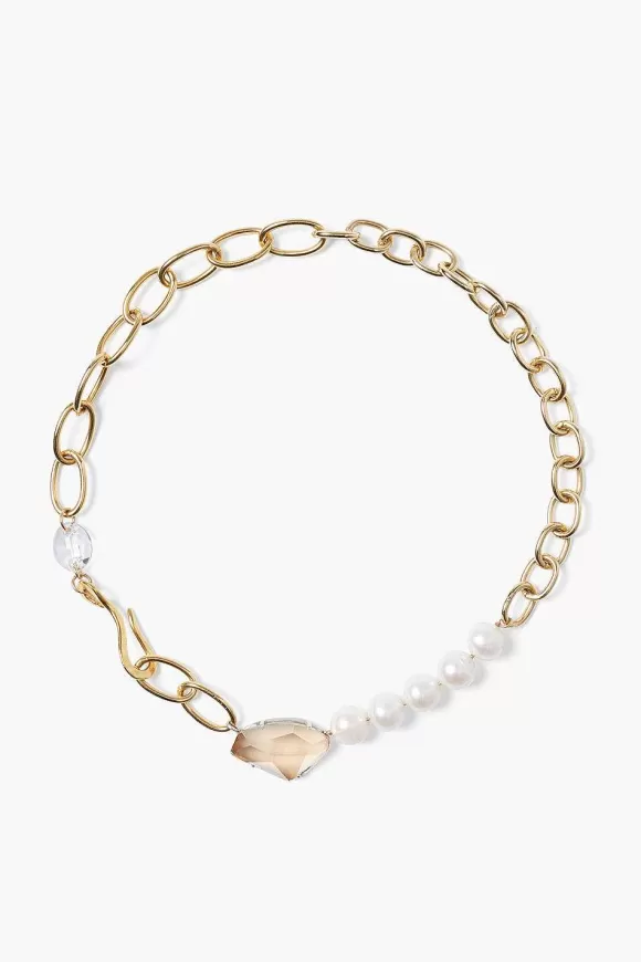 Chan Luu Neve Necklace White Pearl Mix Store