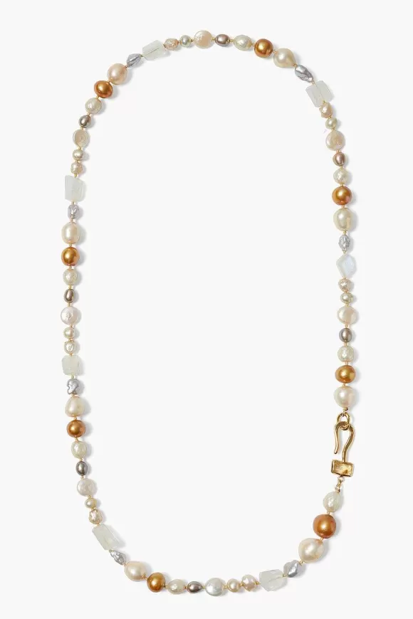 Chan Luu Odyssey Oceana Necklace Champagne Mix Cheap