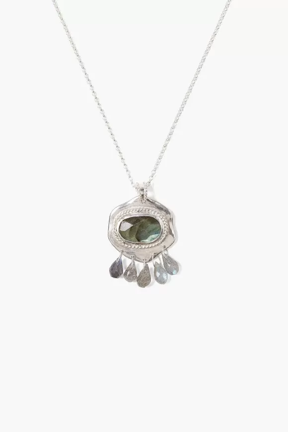 Chan Luu Ostra Necklace Labradorite Cheap