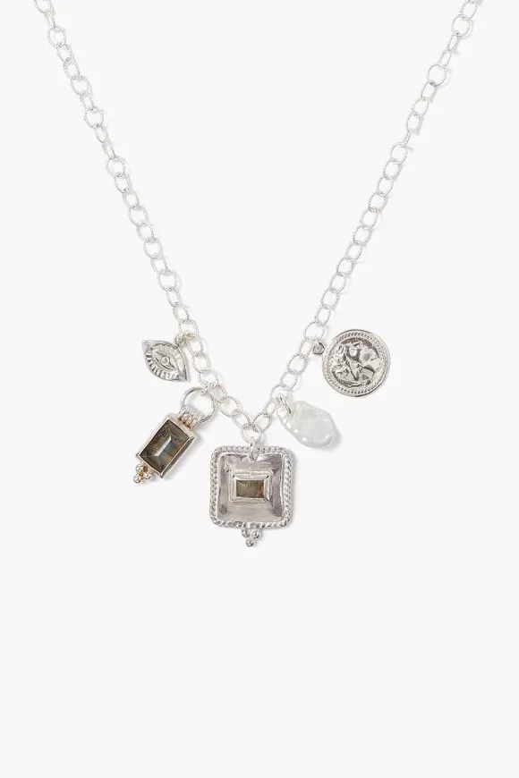 Chan Luu Pilar Necklace Silver Mix Shop