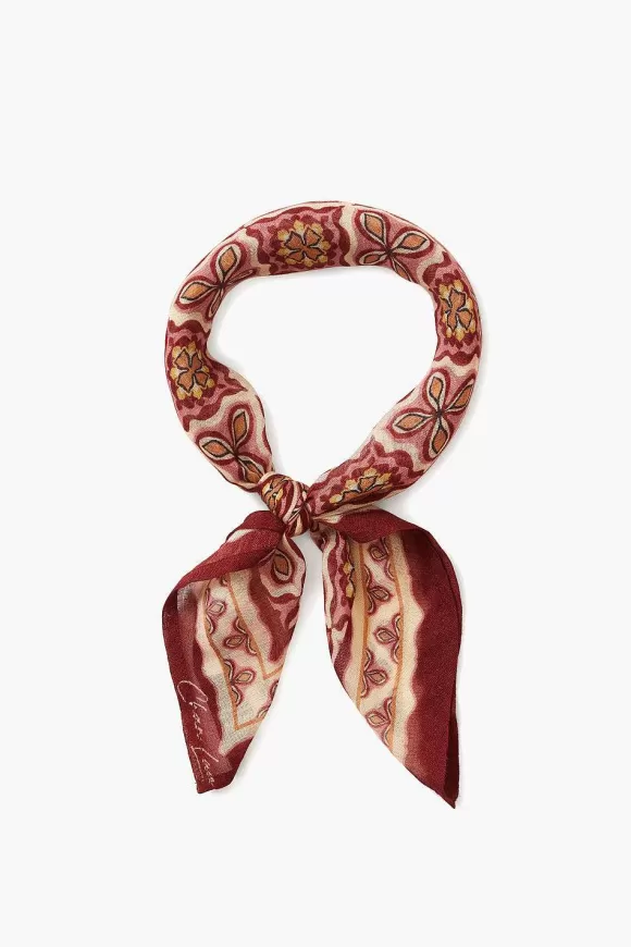 Chan Luu Pomegranate Crux Bandana Discount