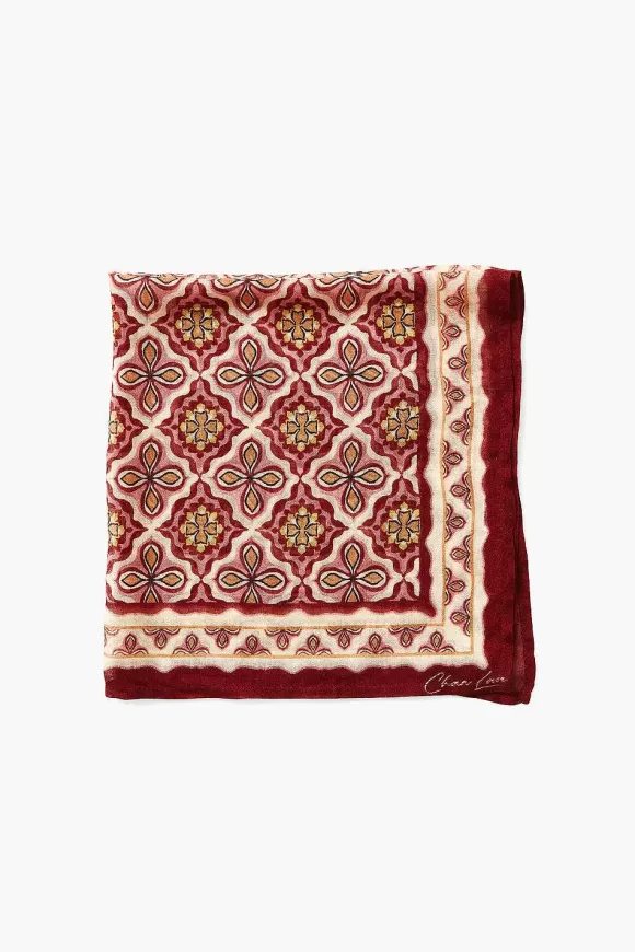 Chan Luu Pomegranate Crux Bandana Discount