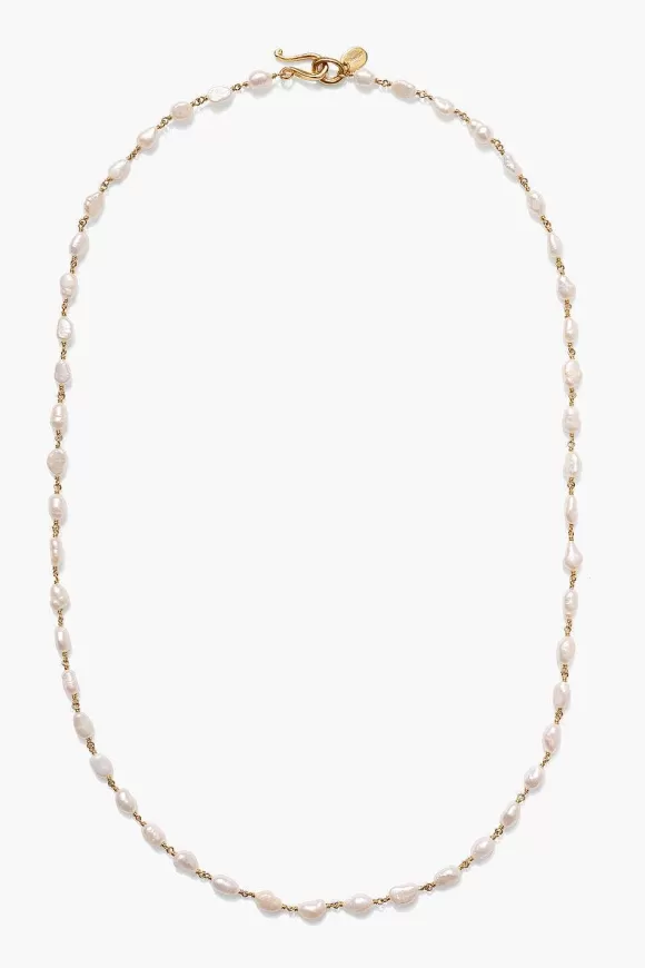 Chan Luu Santa Fe Necklace White Pearl Store