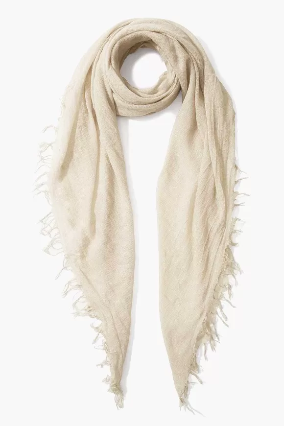 Chan Luu Seed Pearl Metallic Cashmere And Silk Scarf Online