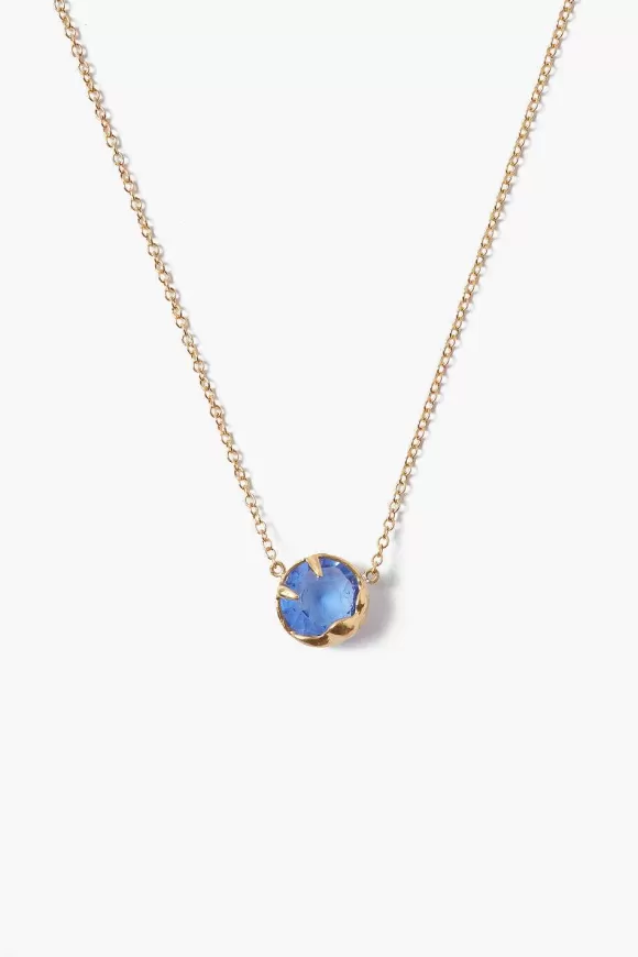 Chan Luu September Birthstone Necklace Sapphire Crystal Online