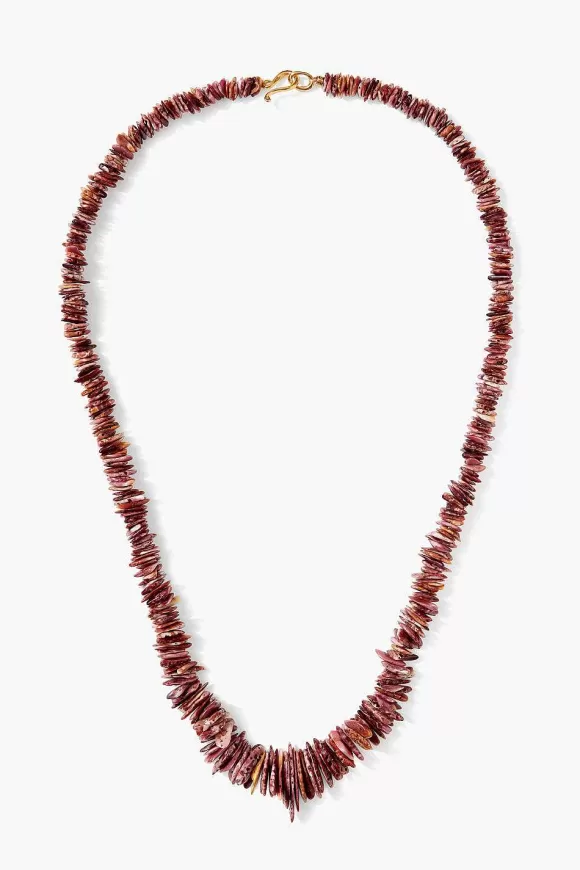 Chan Luu Seychelles Necklace Purple Lion'S Paw Sale