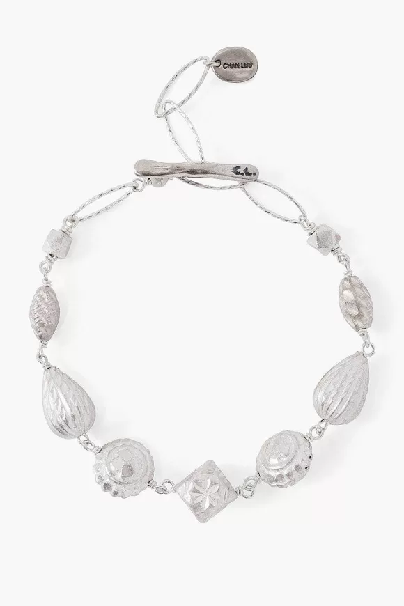 Chan Luu Silver Charm Toggle Bracelet Best Sale