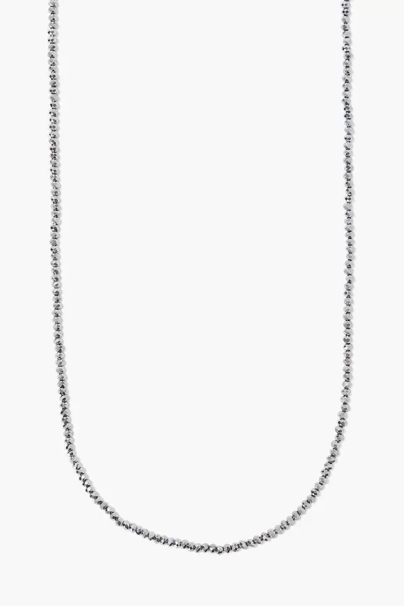 Chan Luu Silver Crystal Necklace Sale