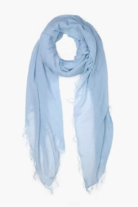 Chan Luu Simply Blue Cashmere And Silk Scarf Best Sale