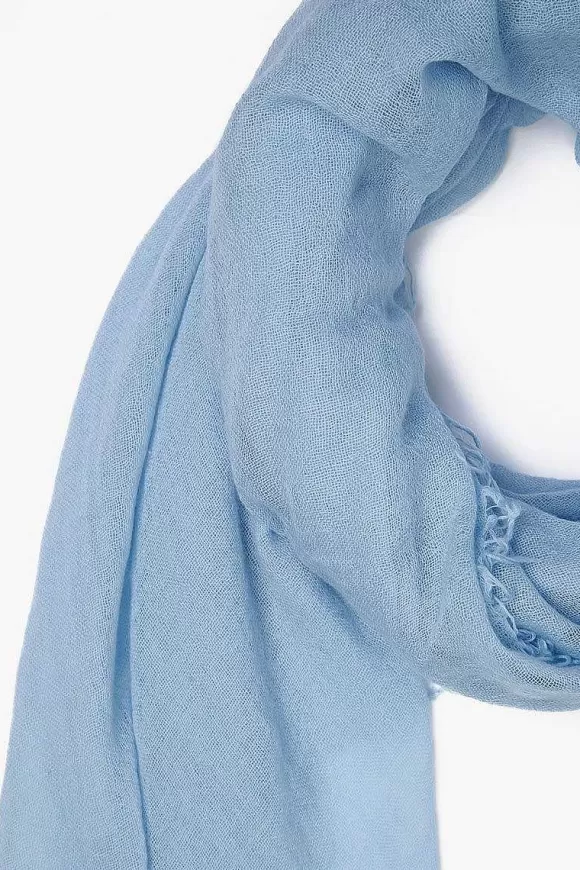 Chan Luu Simply Blue Cashmere And Silk Scarf Best Sale