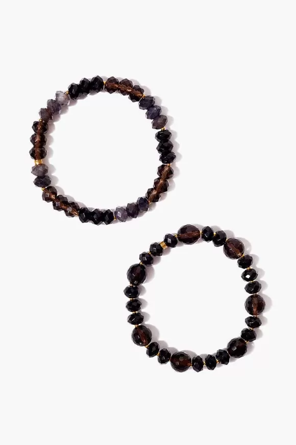 Chan Luu Smoky Mix Gaia Bracelet Duo Clearance