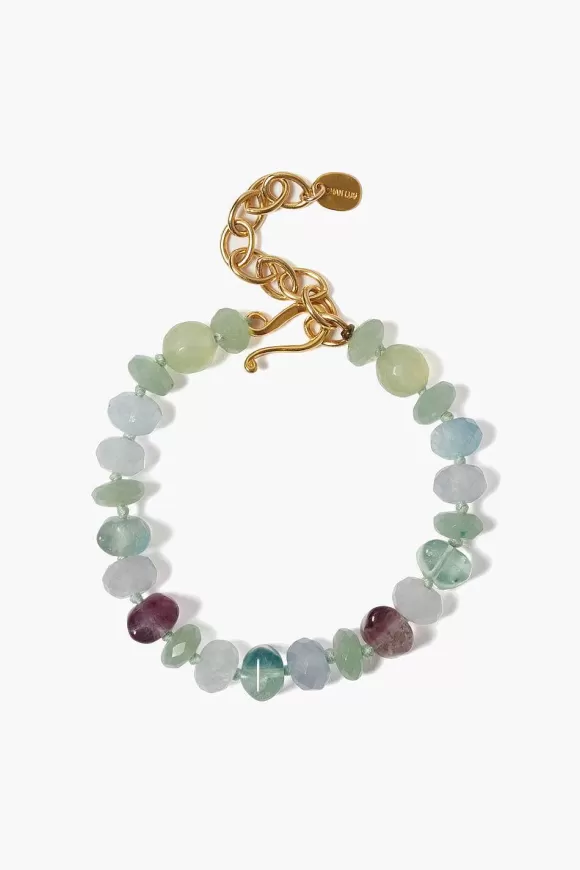 Chan Luu Solstice Bracelet Fluorite Mix Hot