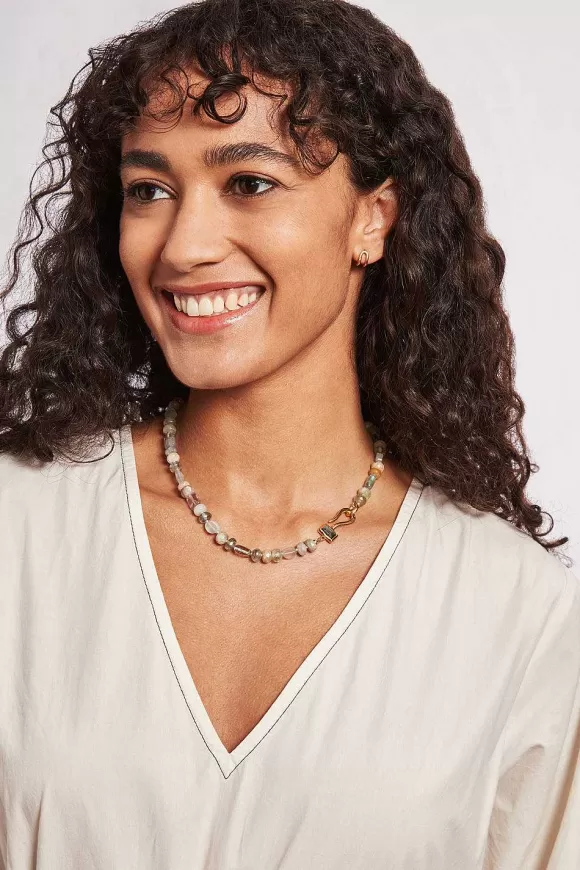 Chan Luu Solstice Necklace Green Mix Sale