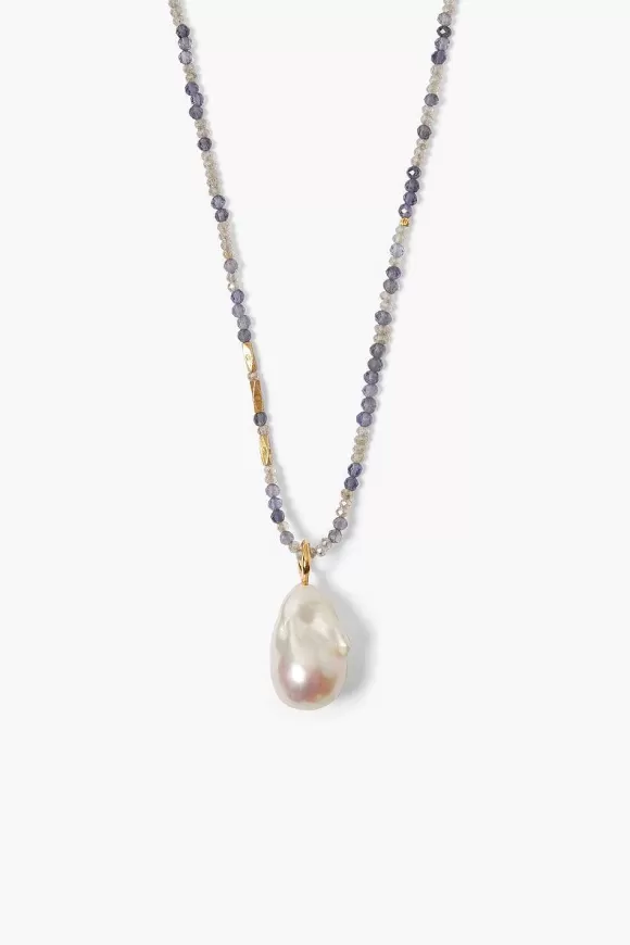 Chan Luu Sophia Necklace Iolite Mix Sale