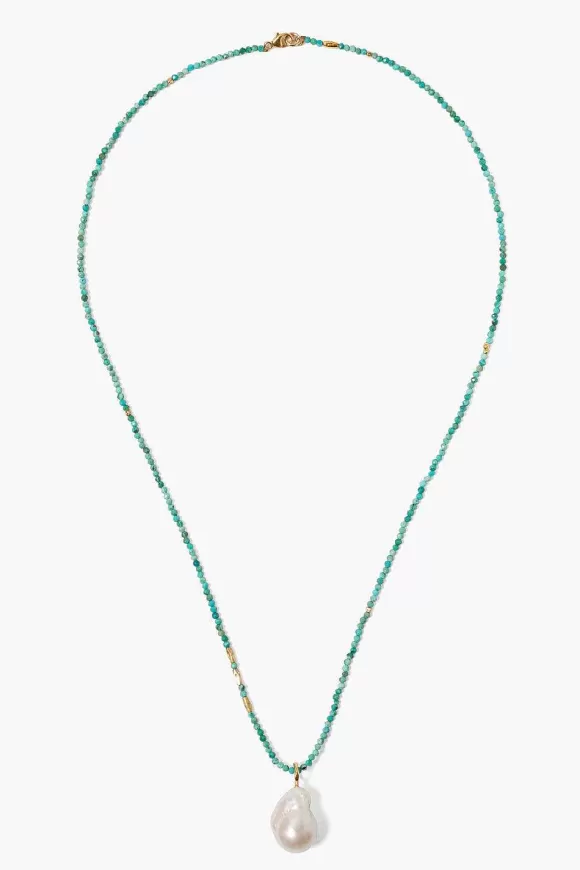 Chan Luu Sophia Necklace Turquoise Mix Online