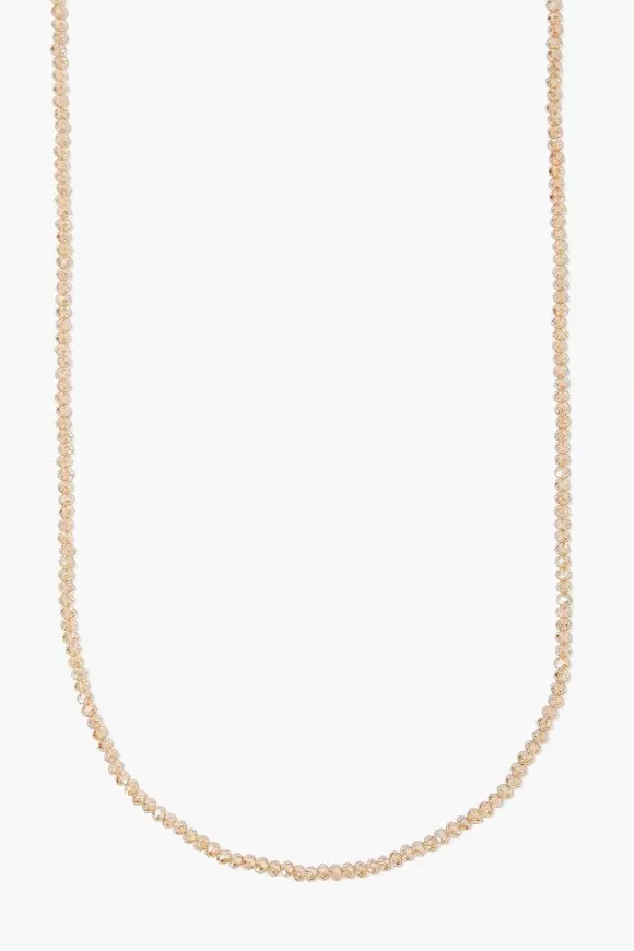 Chan Luu Sunflower Crystal Necklace Outlet