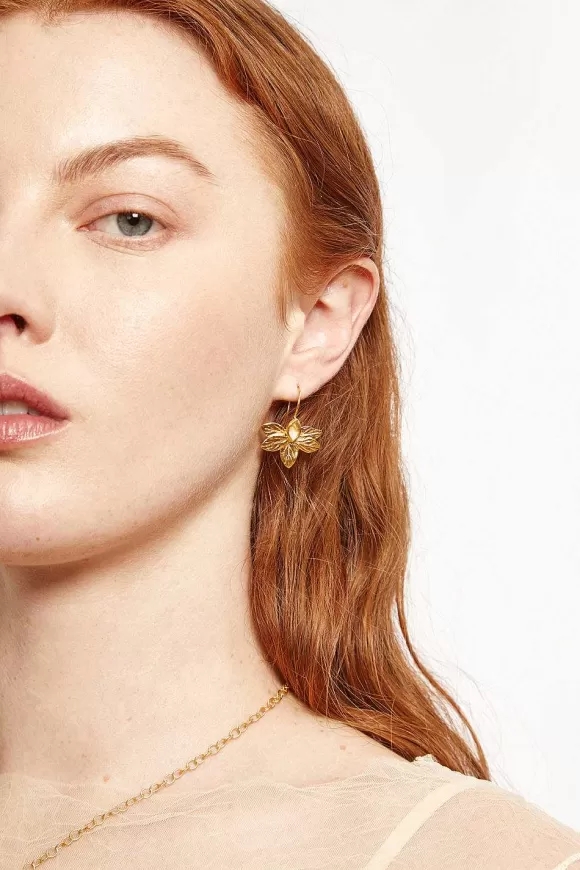 Chan Luu Sylve Earrings Citrine Best