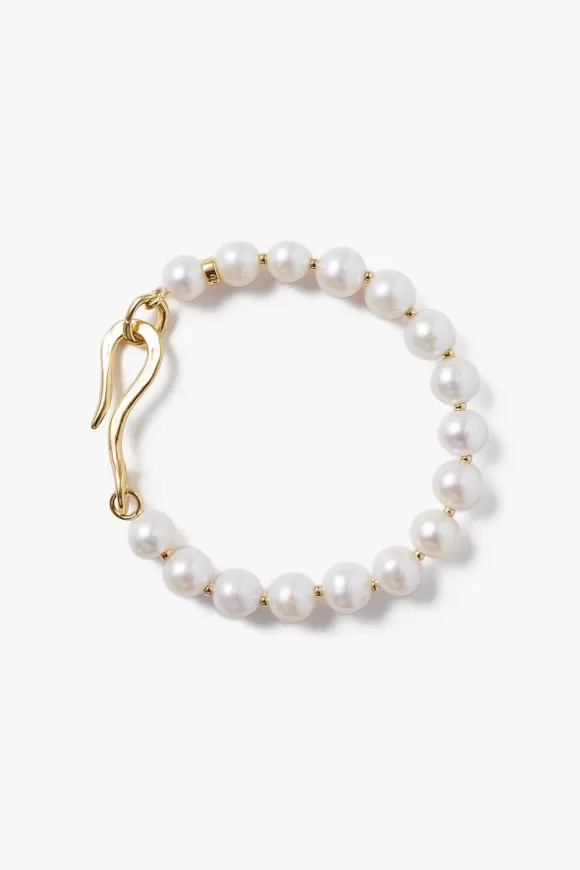 Chan Luu White Pearl Mix Unity Bracelet Discount