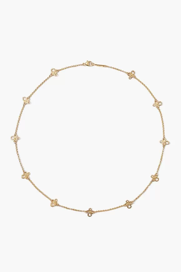 Chan Luu Wren Necklace Yellow Gold New