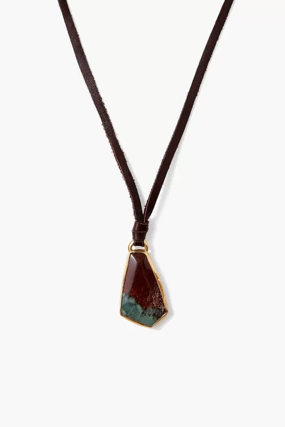 Chan Luu Zenith Necklace Chrysoprase Fashion